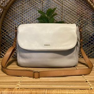 Genuine Leather Fossil Crossbody Bag